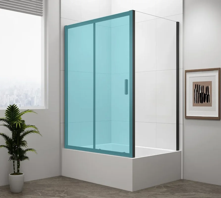 Novinka Polysan Deep Black Boční Stěna 900x1650mm, čiré Sklo