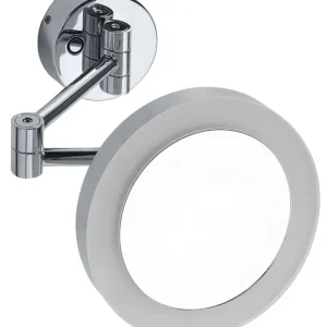 Značkový Sapho X-round Kosmetické Zrcátko Závěsné Led, ø 200mm, Chrom