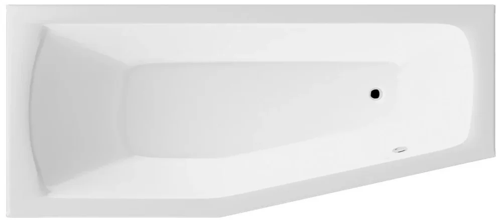 Poslední Šance Aqualine Opava Vana 160x70x44cm, Levá, Bílá