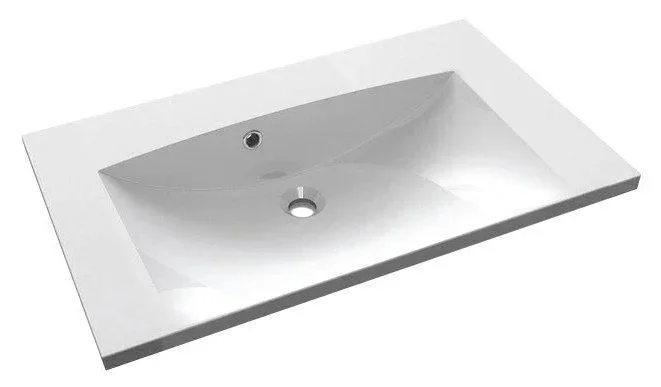 Top Prodej Sapho Maria Umyvadlo, Litý Mramor, 75x46cm, Bez Otvoru, Bílá