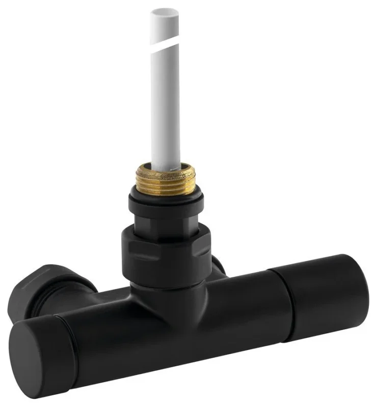 Sapho Mono One Připojovací Sada Ventilů Jednobodová, Rozteč 50mm, Provedení černá Mat Pouze Dnes