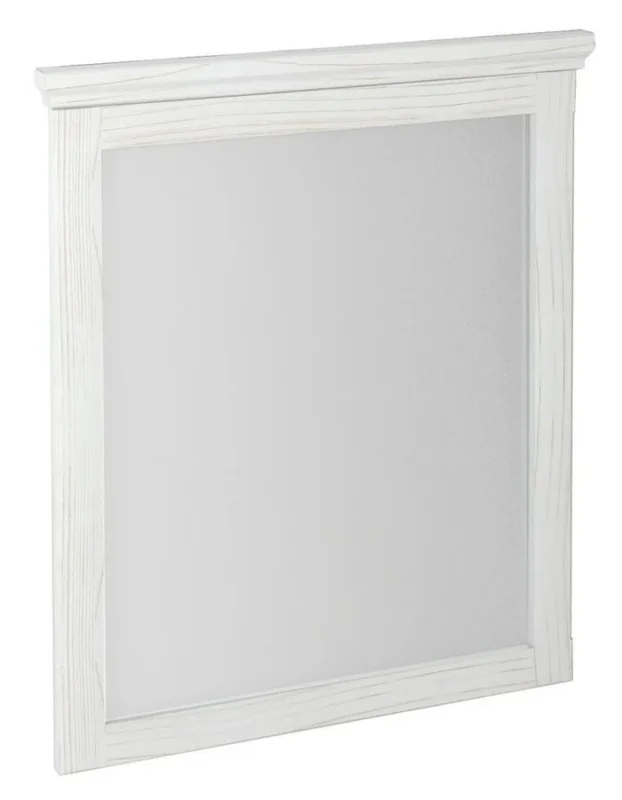 Sapho Cross Zrcadlo V Dřevěném Rámu 60x80cm, Starobílá Rychlé Dodání