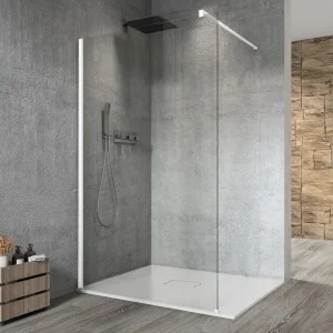 Značkový Gelco Vario White Jednodílná Zástěna K Instalaci Ke Stěně, čiré Sklo, 1300 Mm