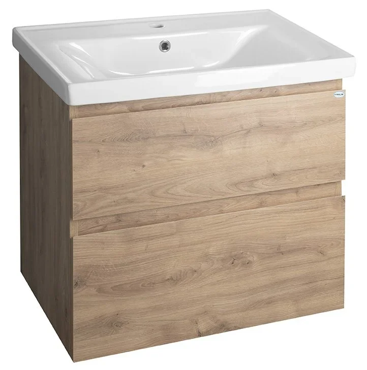 Aqualine Altair Umyvadlová Skříňka 67x60x45cm, Dub Emporio Bezpečná Platba
