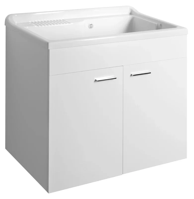 Aqualine Plastová Výlevka Se Skříňkou 80x50 Cm, Včetně Sifonu Sezónní Sleva