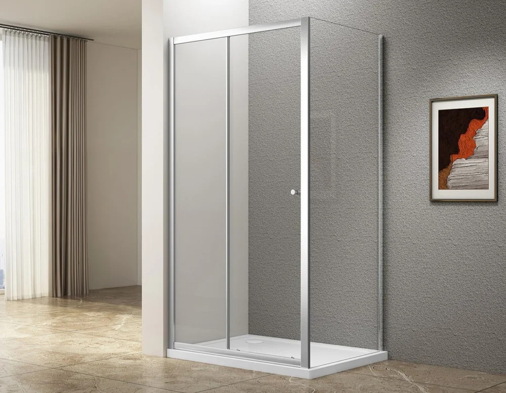 Tovární Cena Aqualine Ugga Obdélníkový Sprchový Kout 1200x900mm, čiré Sklo