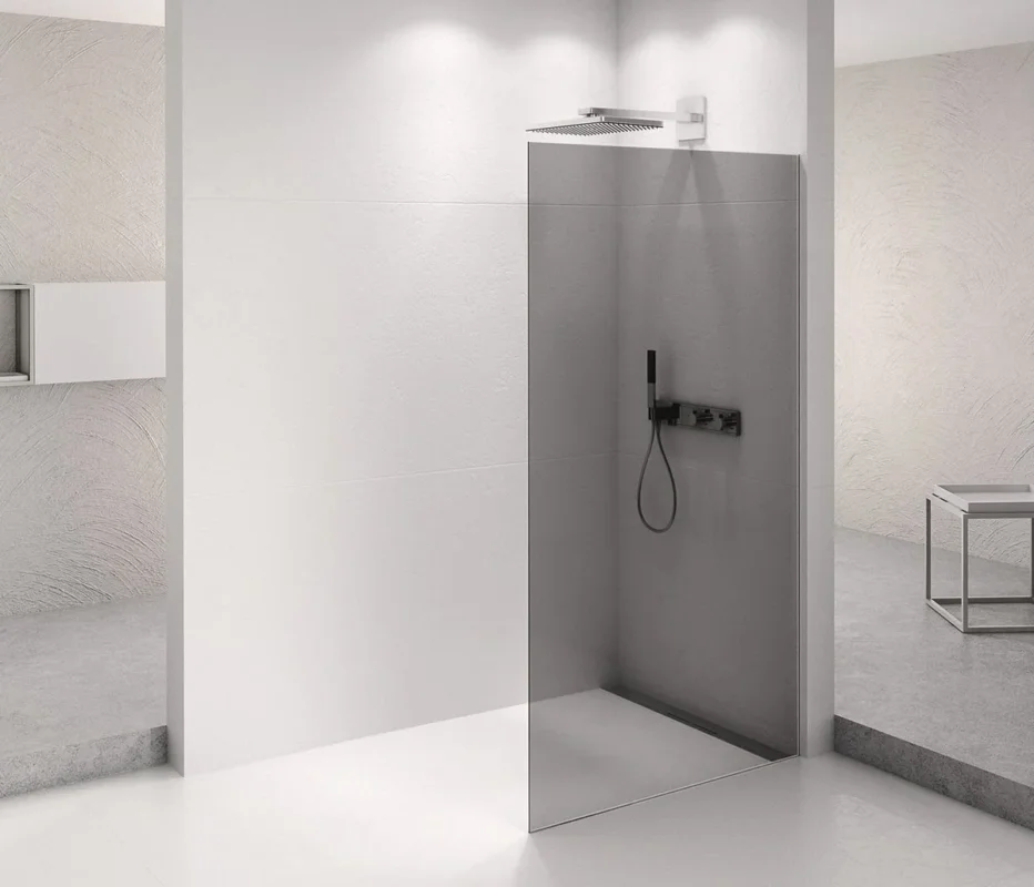 Výprodej Polysan Architex Chrom Sprchová Zástěna 662mm, Kouřové Sklo