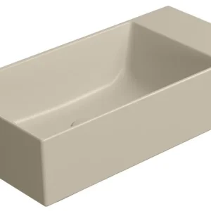 Zlevněný Gsi Kube X Keramické Umývátko 50x25cm, Bez Otvoru, Pravé/levé, Creta Mat